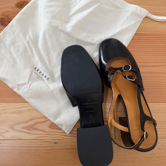 Sezane Paula Babies, Brand New, Black, size 40 - Picture 3 of 3